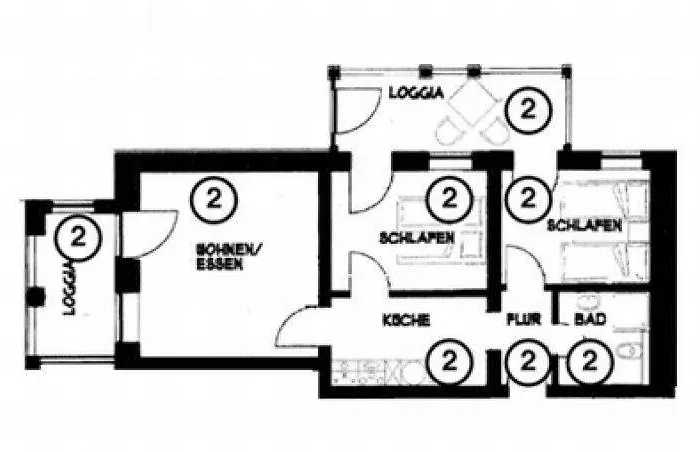 Apartmán Ferienwohnung-2-villa-celia-sellin-strandnah-fuer-6-personen *